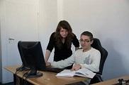 Engineers at work in Brasov, Romania